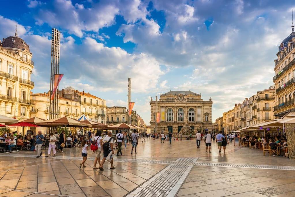 Nouveau - Appartement 100M2 Avec Terrasse A 1 Min De La Place De La Comedie مونبيلييه المظهر الخارجي الصورة